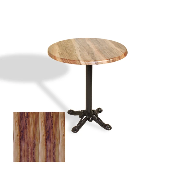 Çipa Döküm Ayak Yuvarlak Masa Çap 60cm - (Werzalit, Wermodin ve Allzalit Tabla) - Indiana Wood ürün görseli 1