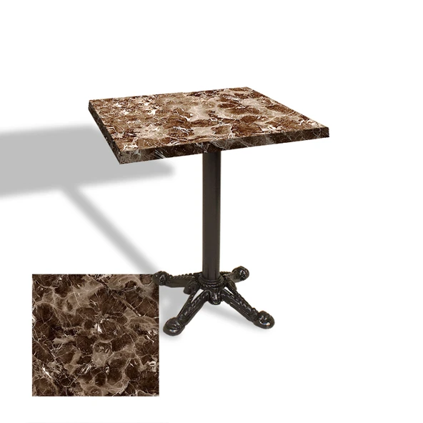 Çipa Laminat Kare Masa 60x60 ESB - Karacabey Marble ürün görseli 1