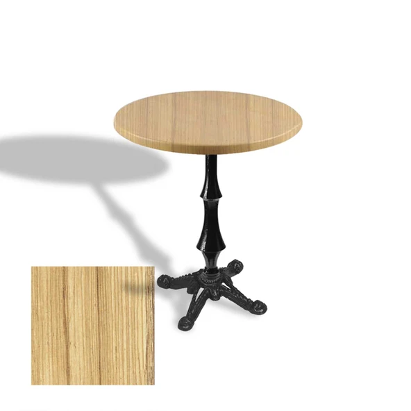Çipa 1012 Döküm Ayak Yuvarlak Masa Çap 70cm - (Werzalit, Wermodin ve Allzalit Tabla) - Coco Bolo ürün görseli 1