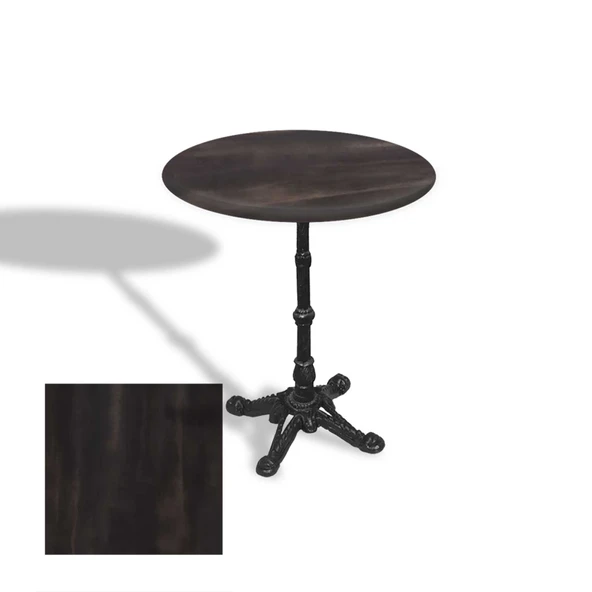 Çipa 1002 Döküm Ayak Yuvarlak Masa Çap 90cm - (Werzalit, Wermodin ve Allzalit Tabla) - Rocked ürün görseli 1