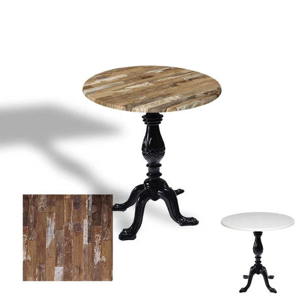 Çipa 1001 Döküm Ayak Yuvarlak Masa Çap 70cm - (Werzalit, Wermodin ve Allzalit Tabla) - Maracaibo ürün görseli 1