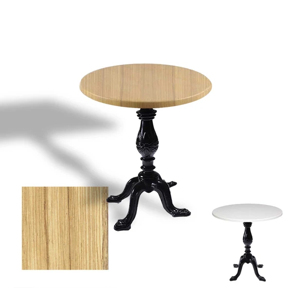 Çipa 1001 Döküm Ayak Yuvarlak Masa Çap 90cm - (Werzalit, Wermodin ve Allzalit Tabla) - Coco Bolo ürün görseli 1