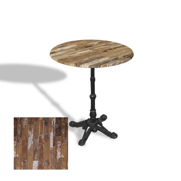 Çipa 1002 Döküm Ayak Yuvarlak Masa Çap 90cm - (Werzalit, Wermodin ve Allzalit Tabla) - Maracaibo ürün görseli 1