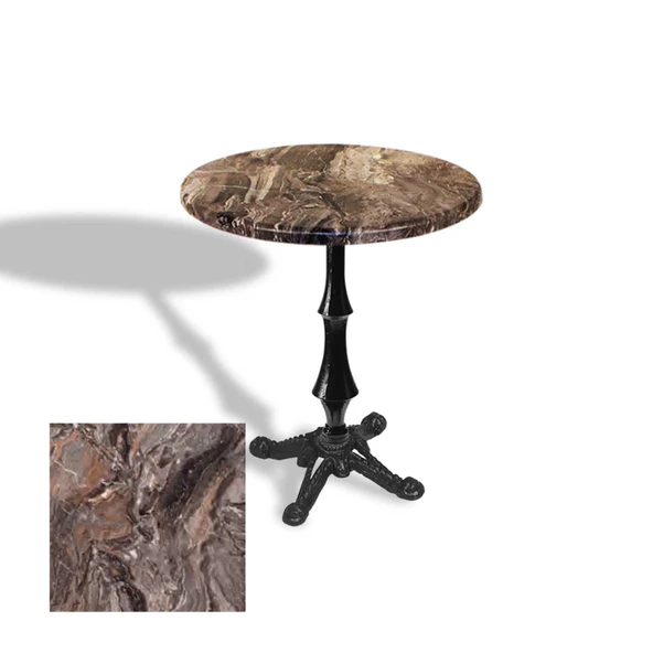 Çipa 1012 Döküm Ayak Yuvarlak Masa Çap 60cm - (Werzalit, Wermodin ve Allzalit Tabla) - Sydney ürün görseli 1