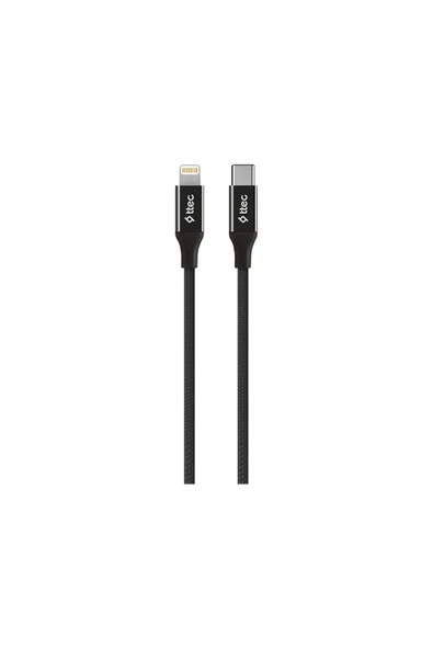 USB-C - Lightning Hızlı Şarj Kablosu 150cm 2DK41 ttec AlumiCable Halat Kablo ürün görseli 1