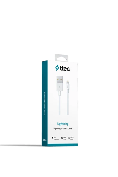 Iphone 2.4a 100cm Lightning Şarj Ve Data Kablosu - Resim 5
