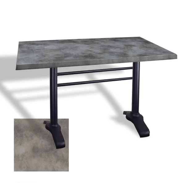 Çipa 3010 Döküm Ayak Masa 80x120 cm - (Werzalit, Wermodin ve Allzalit Tabla) - Copperfield ürün görseli 1