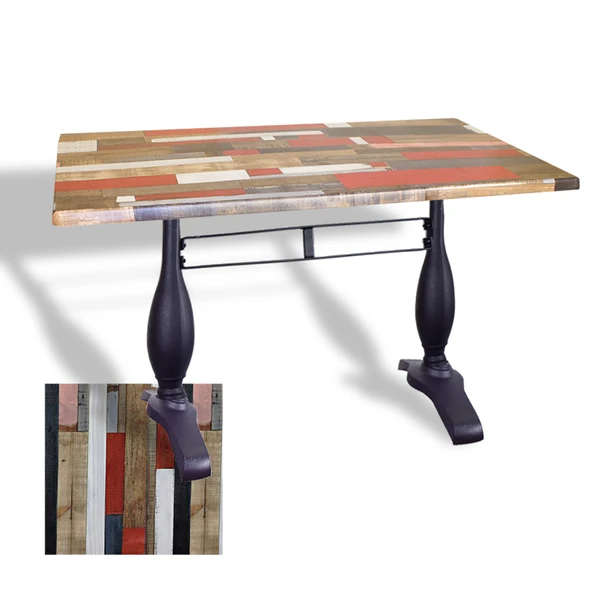 Çipa 3011 Döküm Ayak Masa 70x120 cm - (Werzalit, Wermodin ve Allzalit Tabla) - Redwood ürün görseli 1