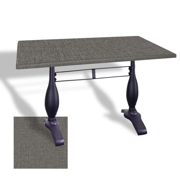 Çipa 3011 Döküm Ayak Masa 80x120 cm - (Werzalit, Wermodin ve Allzalit Tabla) - Twister ürün görseli 1