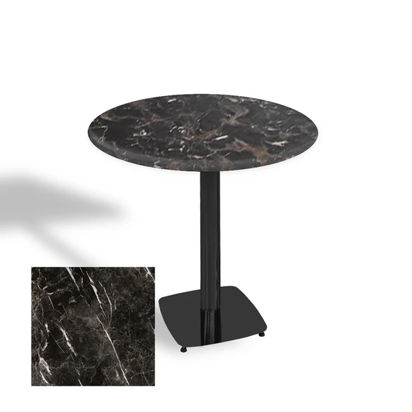 Tokyo Yuvarlak Masa (ESB) Çap 90cm - (Werzalit, Wermodin ve Allzalit Tabla) - Teramo ürün görseli 1