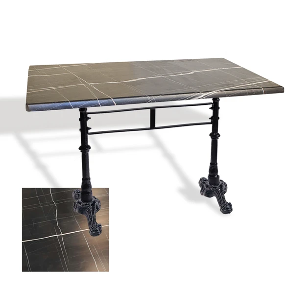 Çipa 3002 Döküm Ayak Masa 70x120 cm - (Werzalit, Wermodin ve Allzalit Tabla) - Palazzo ürün görseli 1