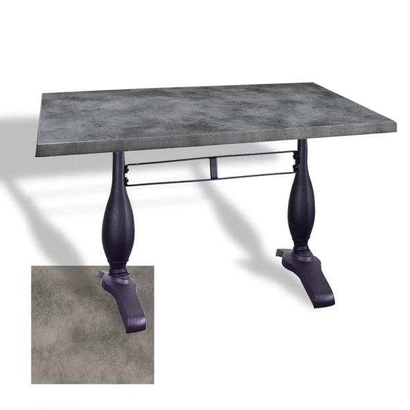 Çipa 3011 Döküm Ayak Masa 70x120 cm - (Werzalit, Wermodin ve Allzalit Tabla) - Copperfield ürün görseli 1