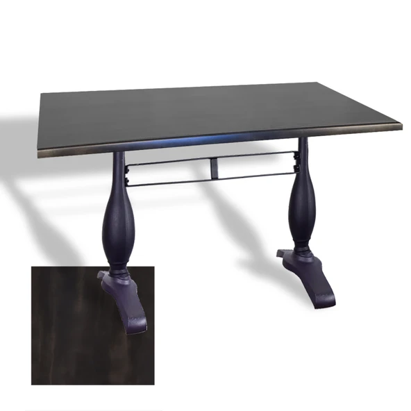 Çipa 3011 Döküm Ayak Masa 70x120 cm - (Werzalit, Wermodin ve Allzalit Tabla) - Rocked ürün görseli 1