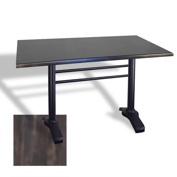 Çipa 3010 Döküm Ayak Masa 80x140 cm - (Werzalit, Wermodin ve Allzalit Tabla) - Rocked ürün görseli 1