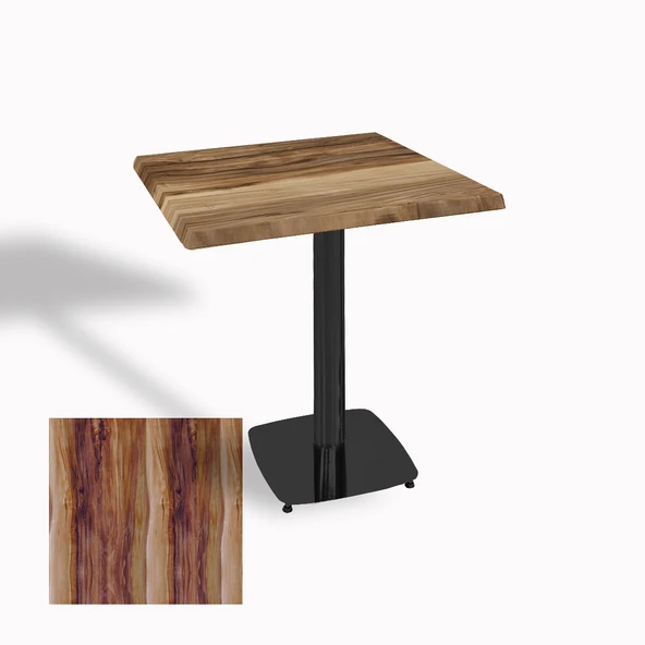 Tokyo Kare Masa (ESB) 80x80 cm - (Werzalit, Wermodin ve Allzalit Tabla) - Indiana Wood ürün görseli 1