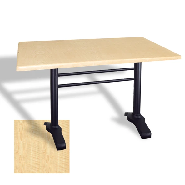 Çipa 3010 Döküm Ayak Masa 80x140 cm - (Werzalit, Wermodin ve Allzalit Tabla) - Akçaağaç ürün görseli 1