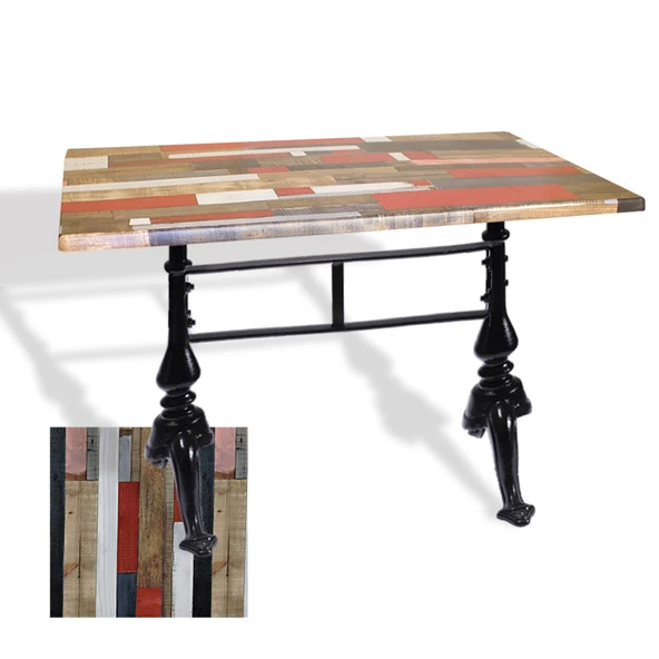 Çipa 3001 Döküm Ayak Masa 70x120 cm - (Werzalit, Wermodin ve Allzalit Tabla) - Redwood ürün görseli 1