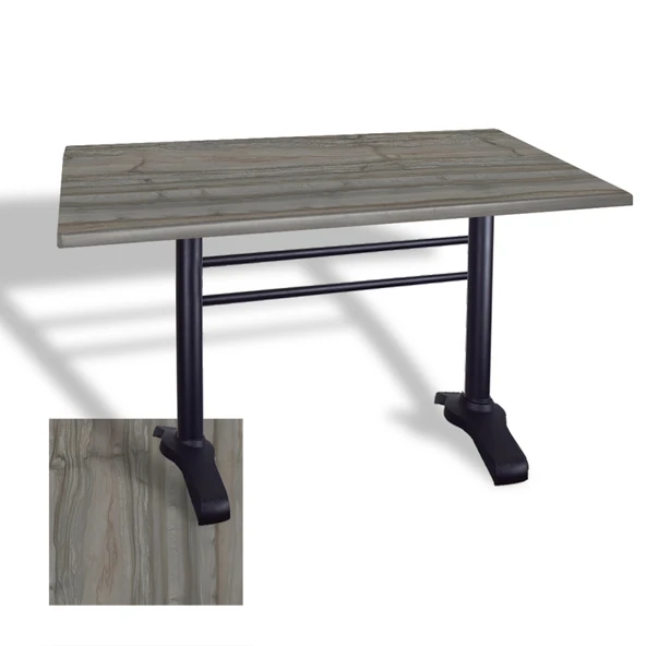 Çipa 3010 Döküm Ayak Masa 70x120 cm - (Werzalit, Wermodin ve Allzalit Tabla) - Magma ürün görseli 1