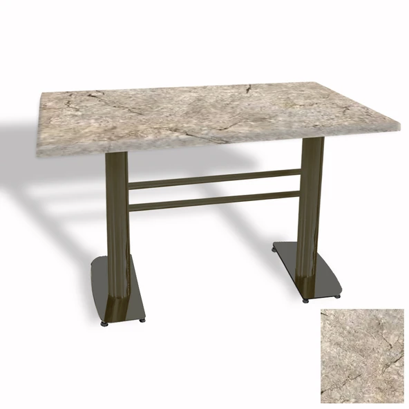 Tokyo Masa ESB (Werzalit, Allzalit yada Wermodin Tabla 80x140) - Scala Marble ürün görseli 1