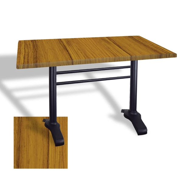 Çipa 3010 Döküm Ayak Masa 80x120 cm - (Werzalit, Wermodin ve Allzalit Tabla) - Real Teak ürün görseli 1