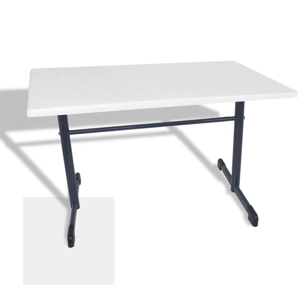 Halley Mutfak Masası 80x140 ESB (Werzalit, Wermodin ve Allzalit Tabla) - Beyaz ürün görseli 1