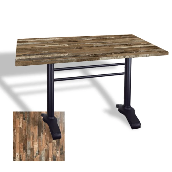 Çipa 3010 Döküm Ayak Masa 80x120 cm - (Werzalit, Wermodin ve Allzalit Tabla) - Maracaibo ürün görseli 1