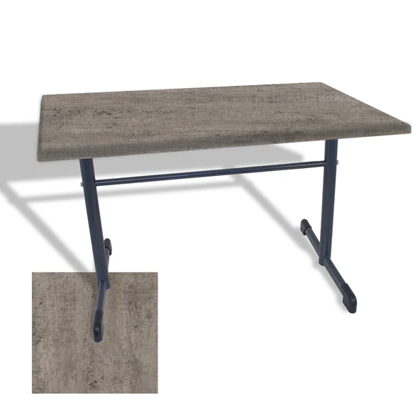 Halley Mutfak Masası 70x120 ESB (Werzalit, Wermodin ve Allzalit Tabla) - Kahve Oxid ürün görseli 1