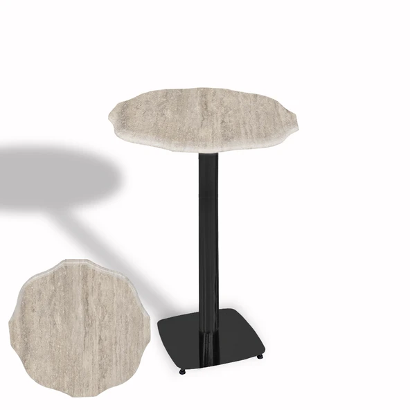 Papatya Bistro Wermodin Masa Yuvarlak 67 cm (ESB) - Monaco ürün görseli 1