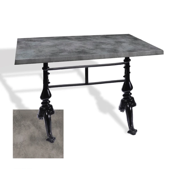 Çipa 3001 Döküm Ayak Masa 80x120 cm - (Werzalit, Wermodin ve Allzalit Tabla) - Copperfield ürün görseli 1