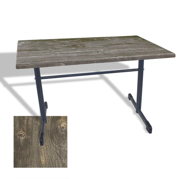Halley Mutfak Masası 80x120 ESB (Werzalit, Wermodin ve Allzalit Tabla) - Old Pine ürün görseli 1