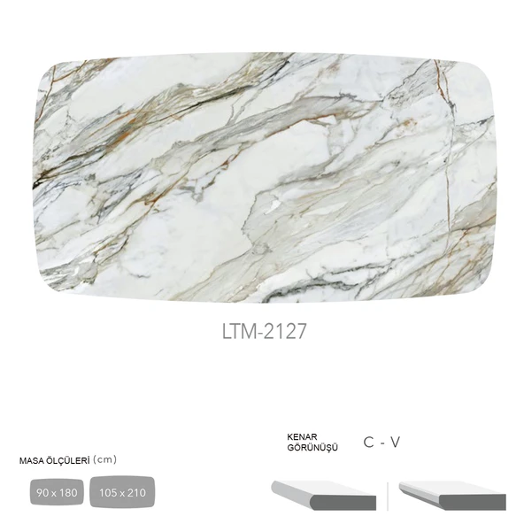 CDF Masa Tablası 105X210 - DCLTM2127 ürün görseli 1