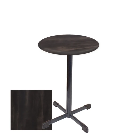 Bistro Masa Halley - (Werzalit, Wermodin ve Allzalit Tabla 70 cm çap) - Rocked ürün görseli 1