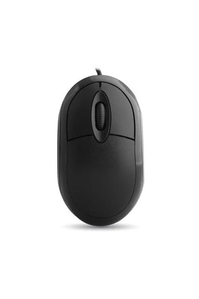 AbaTech Kablolu Optik Mouse-Siyah ürün görseli 1
