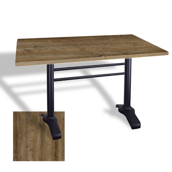 Çipa 3010 Döküm Ayak Masa 70x120 cm - (Werzalit, Wermodin ve Allzalit Tabla) - Canyon Hidalgo ürün görseli 1