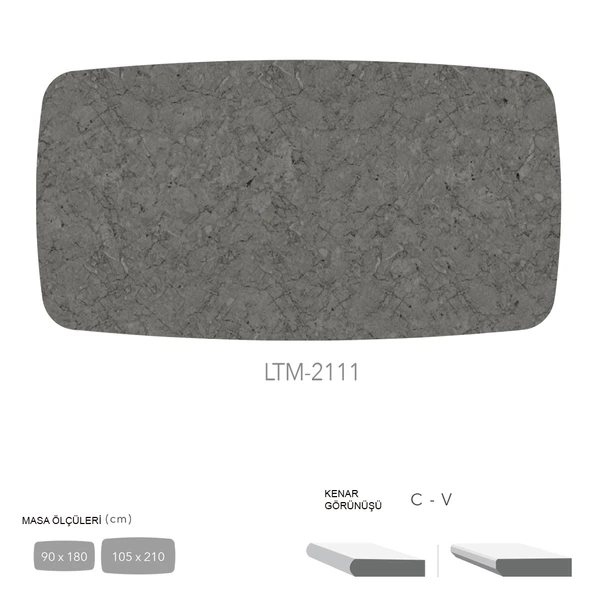 CDF Masa Tablası 105X210 - DCLTM2111 ürün görseli 1