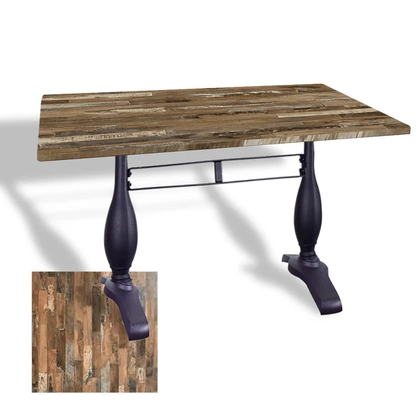 Çipa 3011 Döküm Ayak Masa 80x120 cm - (Werzalit, Wermodin ve Allzalit Tabla) - Maracaibo ürün görseli 1