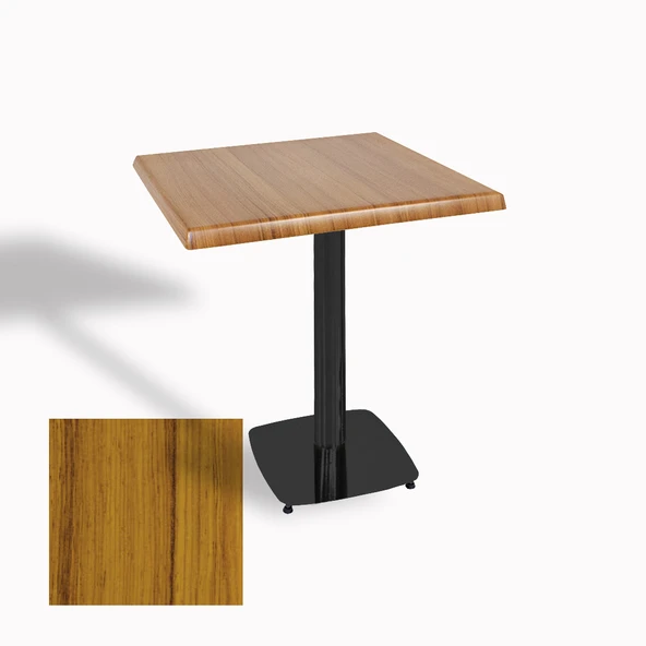 Tokyo Kare Masa (ESB) 80x80 cm - (Werzalit, Wermodin ve Allzalit Tabla) - Real Teak ürün görseli 1