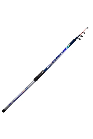 Ares 3.90 Mt. 100-250gr. Teleskopik Surf Olta Kamışı ürün görseli 1
