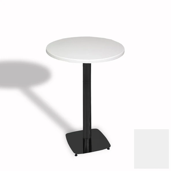 Bistro Masa Tokyo ESB - (Werzalit, Wermodin ve Allzalit Tabla 70 cm çap) - Beyaz ürün görseli 1