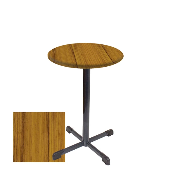 Bistro Masa Halley - (Werzalit, Wermodin ve Allzalit Tabla 70 cm çap) - Real Teak ürün görseli 1