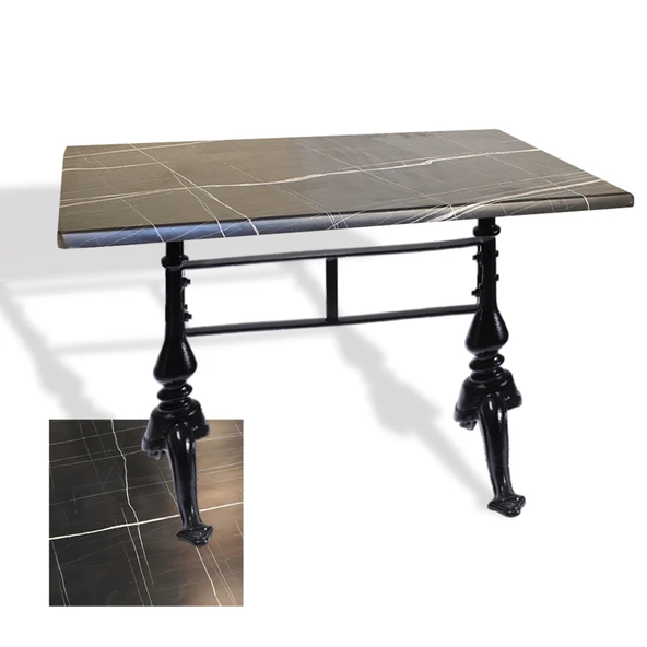 Çipa 3001 Döküm Ayak Masa 70x120 cm - (Werzalit, Wermodin ve Allzalit Tabla) - Palazzo ürün görseli 1