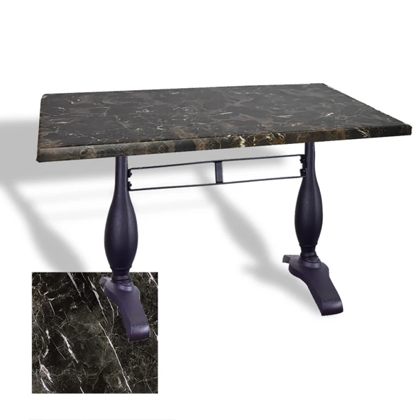 Çipa 3011 Döküm Ayak Masa 80x140 cm - (Werzalit, Wermodin ve Allzalit Tabla) - Teramo ürün görseli 1