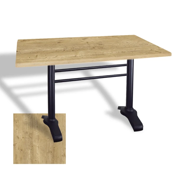 Çipa 3010 Döküm Ayak Masa 80x120 cm - (Werzalit, Wermodin ve Allzalit Tabla) - Avalone Pine ürün görseli 1