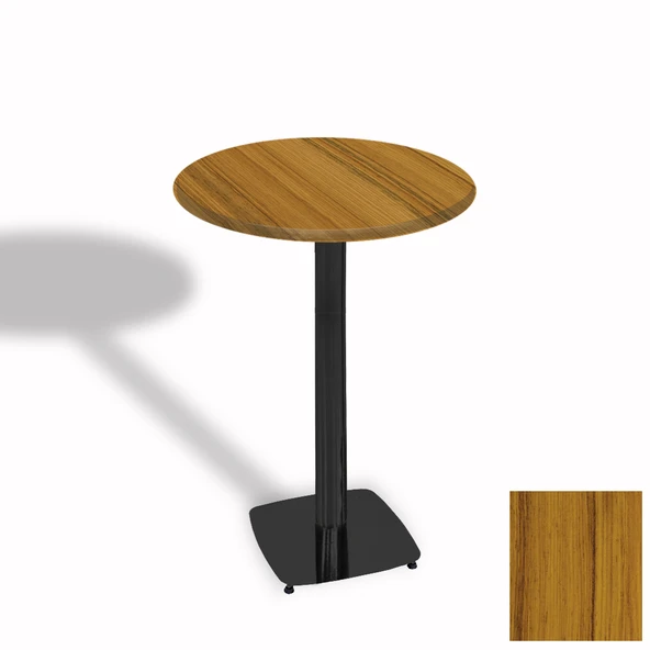 Bistro Masa Tokyo ESB - (Werzalit, Wermodin ve Allzalit Tabla 70 cm çap) - Real Teak ürün görseli 1