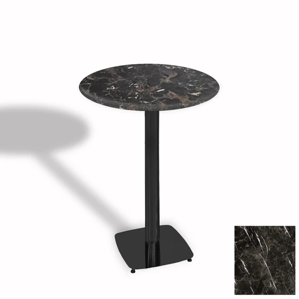 Bistro Masa Tokyo ESB - (Werzalit, Wermodin ve Allzalit Tabla 70 cm çap) - Teramo ürün görseli 1