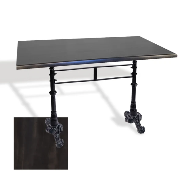 Çipa 3002 Döküm Ayak Masa 70x120 cm - (Werzalit, Wermodin ve Allzalit Tabla) - Rocked ürün görseli 1
