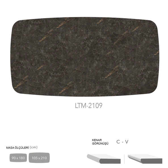 CDF Masa Tablası 105X210 - DCLTM2109 ürün görseli 1