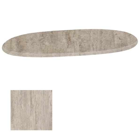 Werzalit veya Wermodin Masa Tablası Oval 94x146 - Monaco ürün görseli 1