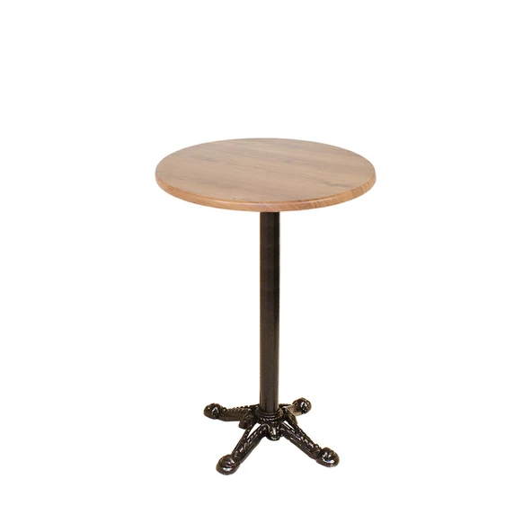 Bistro Döküm Ayak Çipa Masa -  (Werzalit, Wermodin ve Allzalit Tabla 70 cm çap) -  Novagento ürün görseli 1