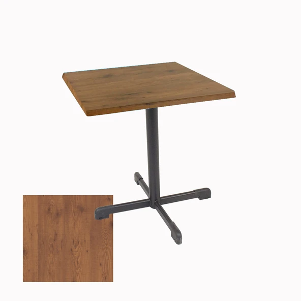 Halley Kare Masa 60x60 cm - (Werzalit, Wermodin ve Allzalit Tabla) - Novagento ürün görseli 1